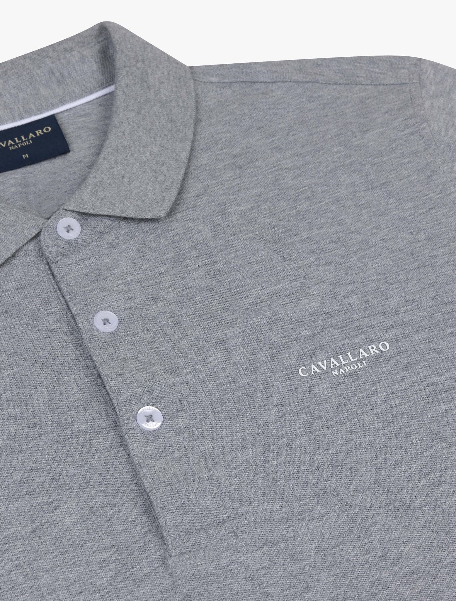CAVALLARO 116241004 Bavegio polo grey melange