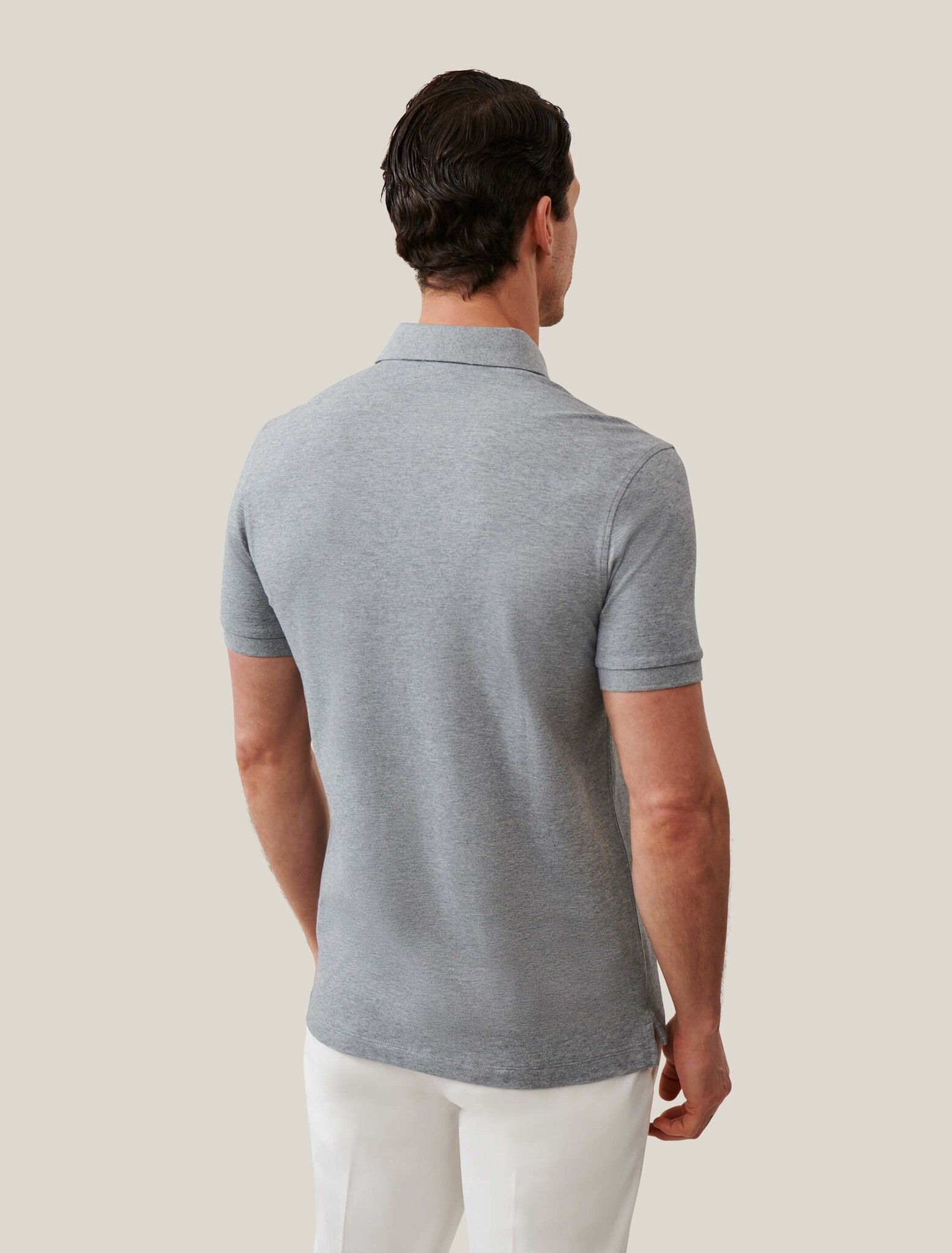 CAVALLARO 116241004 Bavegio polo grey melange