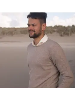 trui mario knit beige