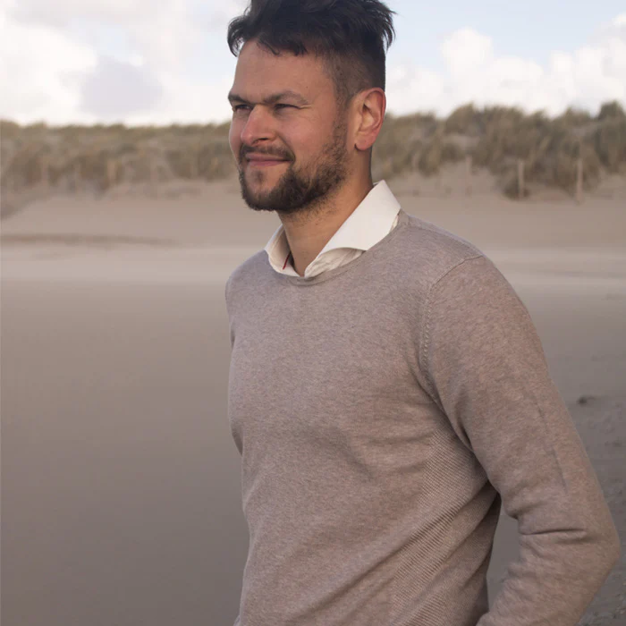 trui mario knit beige