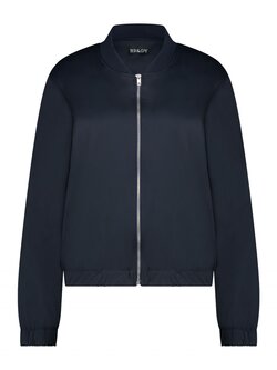 MILA BOMBER J0042 NAVY 410