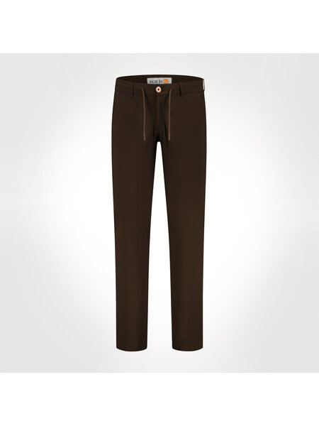 NORTH84 Travel Pants Dark Brown