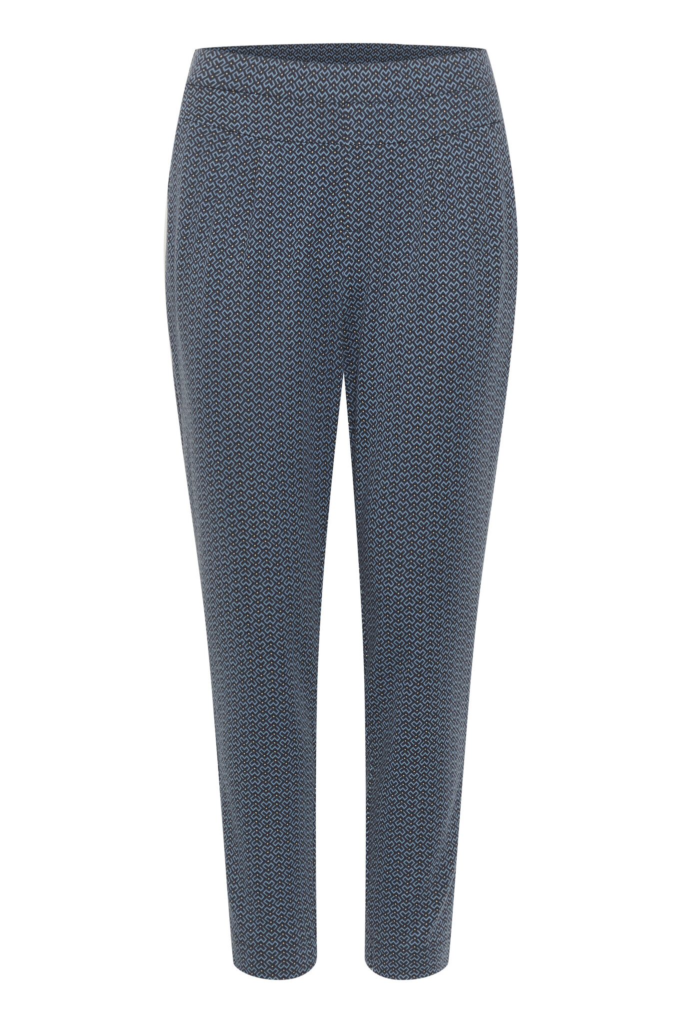 CREAM 10610340 Cranett pants captain geo dot