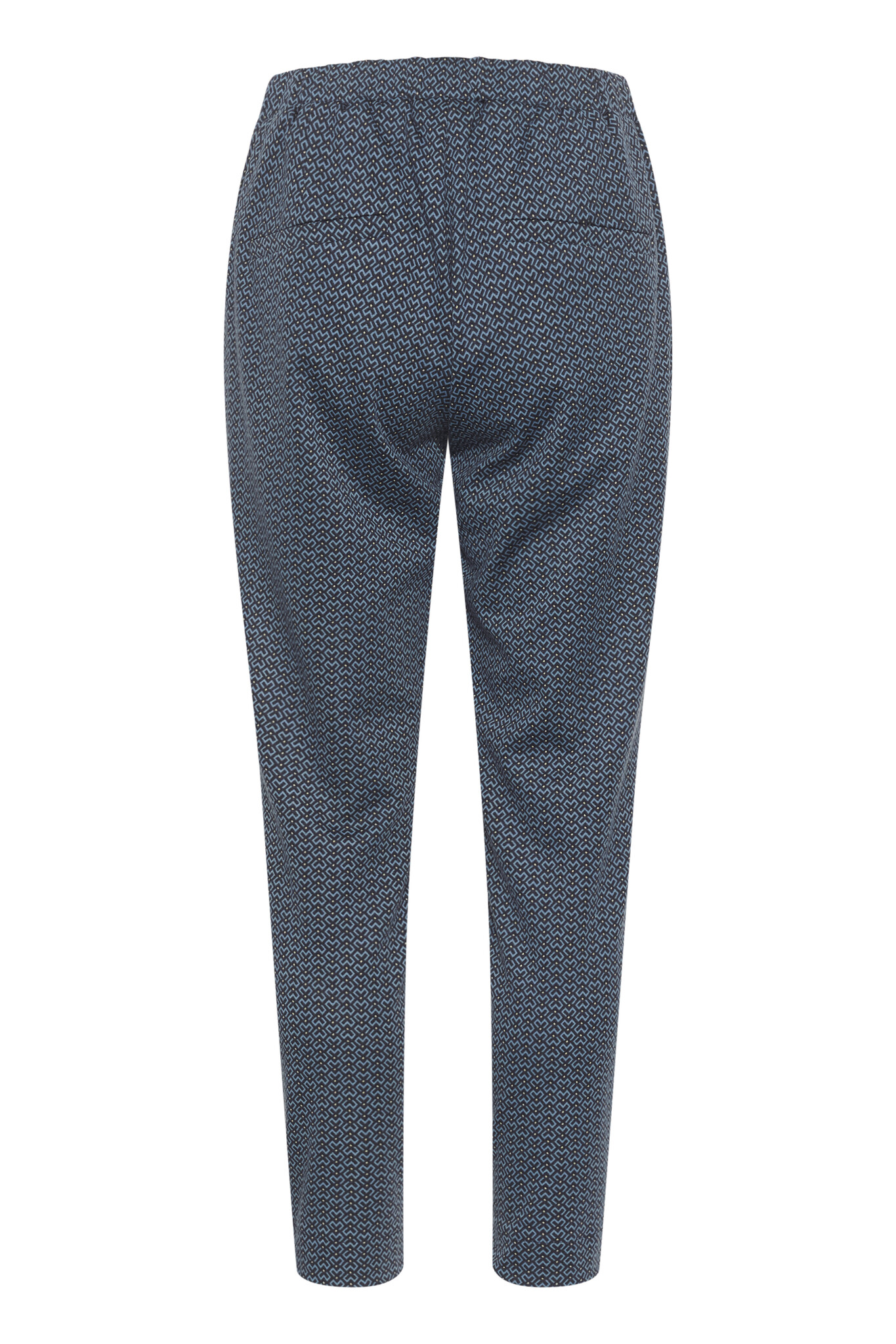 CREAM 10610340 Cranett pants captain geo dot