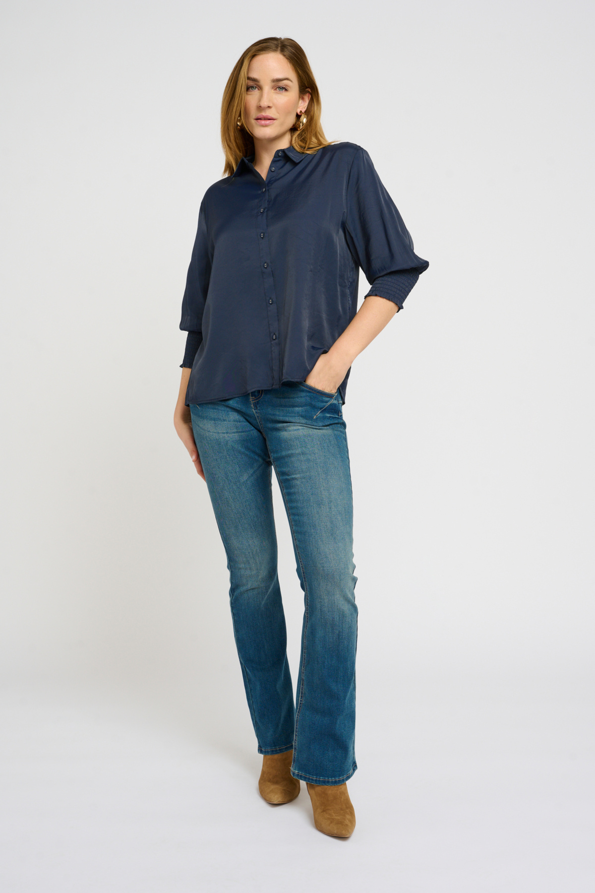 CREAM 10606063 Nolacr shirt total eclipse