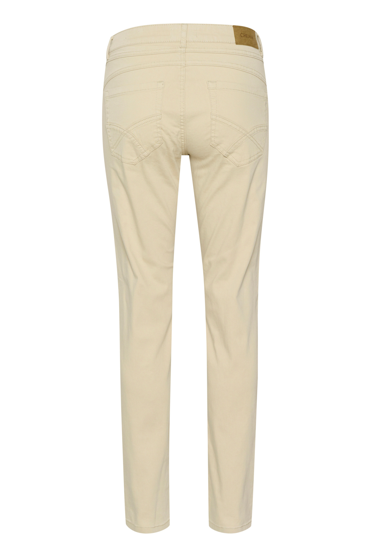 CREAM 10612252 Crann twill pant - coco fit feather gra 32