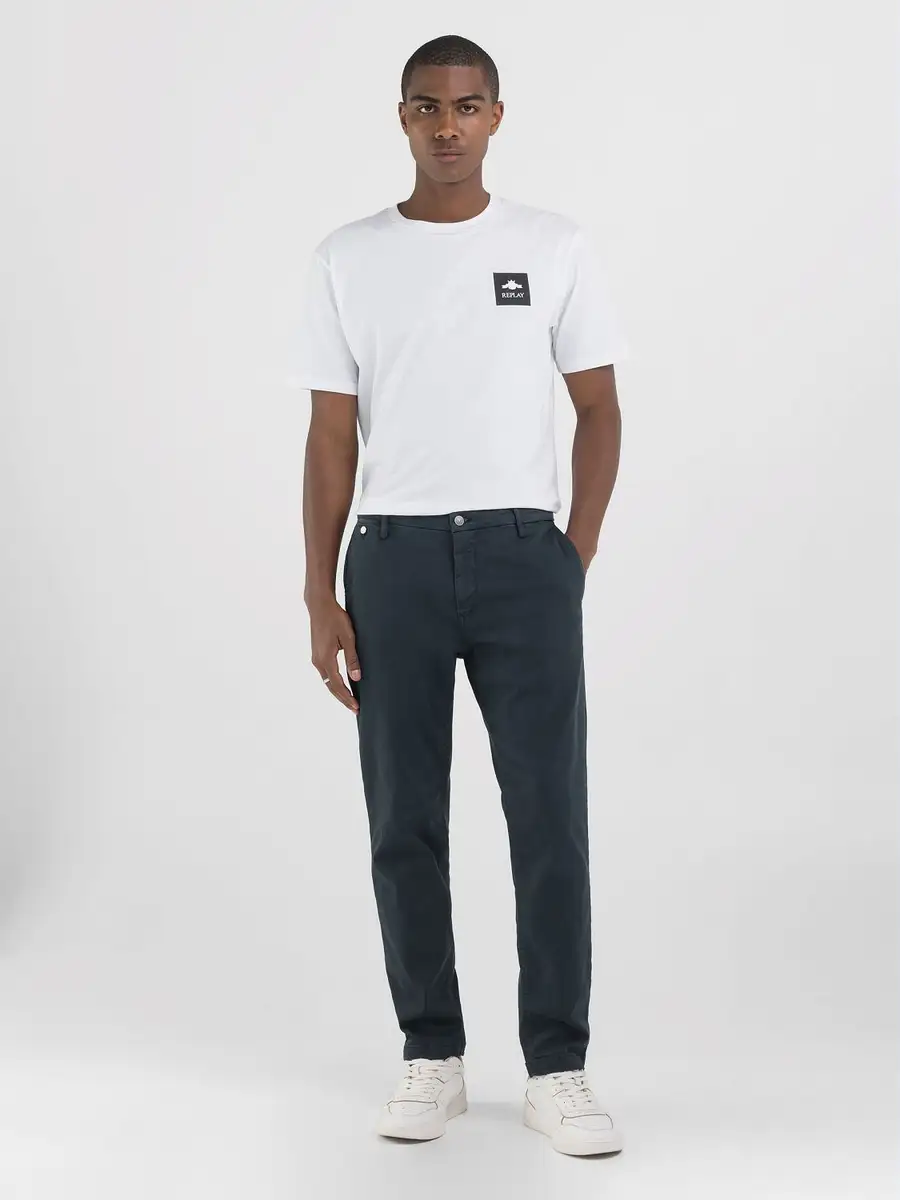 REPLAY Bennie Chino Taupe