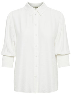 CREAM 10606063 Nolacr shirt chalk