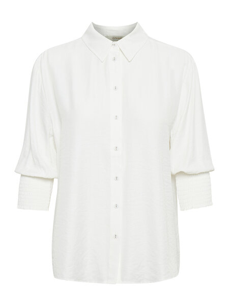CREAM 10606063 Nolacr shirt chalk