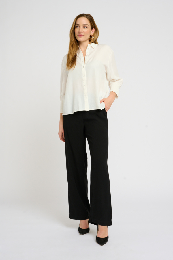 CREAM 10606063 Nolacr shirt chalk