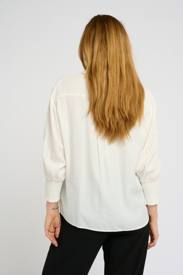 CREAM 10606063 Nolacr shirt chalk