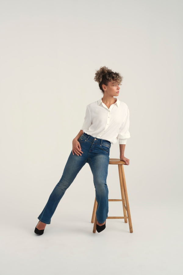 CREAM 10606063 Nolacr shirt chalk