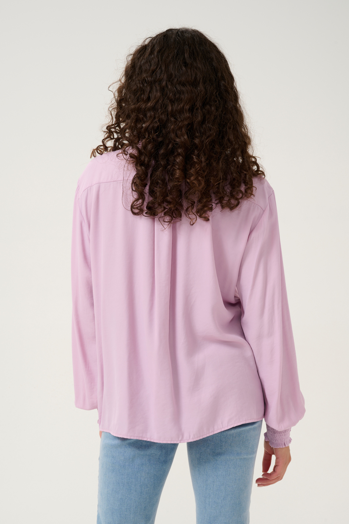 CREAM 10611978 Crnola long sleeve shirt dawn pink