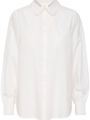 CREAM 10612908 Crdevika shirt snow white