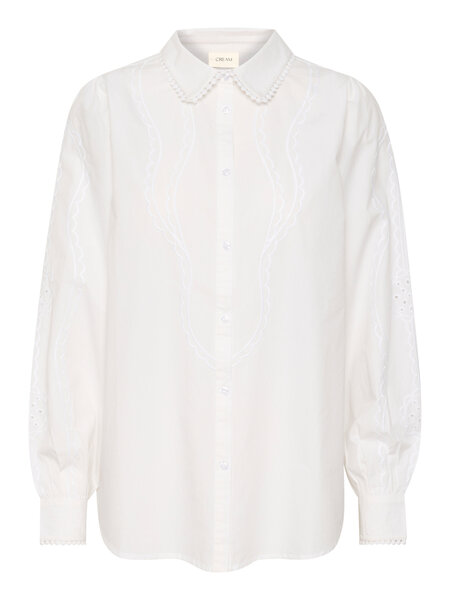 CREAM 10612908 Crdevika shirt snow white
