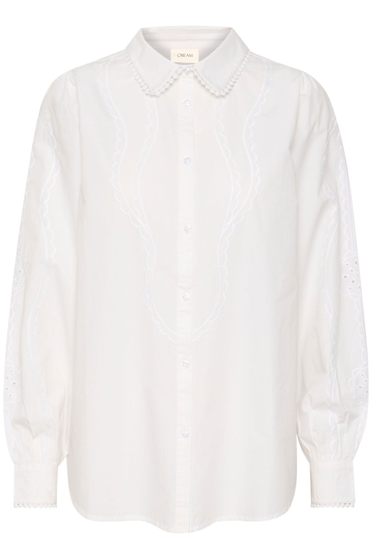 CREAM 10612908 Crdevika shirt snow white