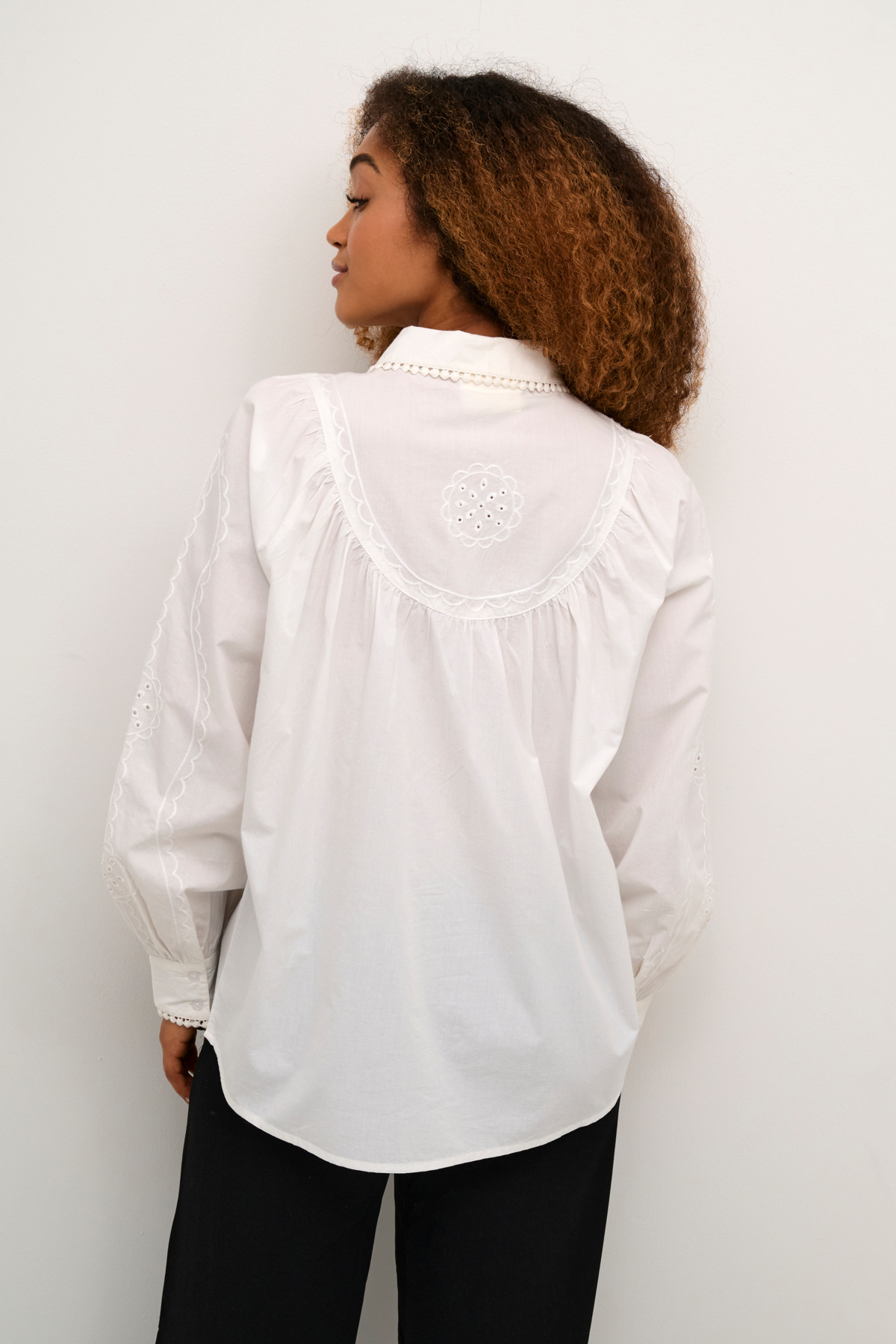 CREAM 10612908 Crdevika shirt snow white