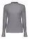 GEISHA 43637-26 Rib long sleeve shirt grey melange