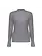 GEISHA 43637-26 Rib long sleeve shirt grey melange