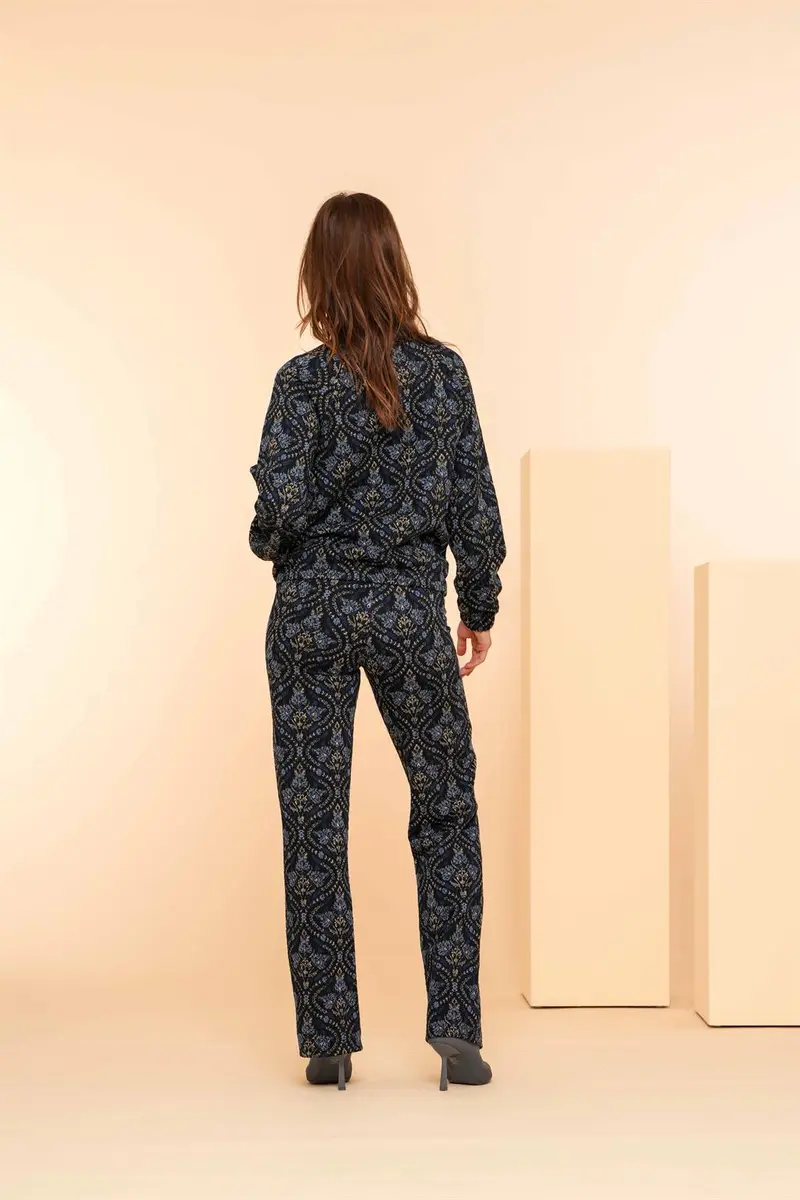 GEISHA 41674-20 Pants black/blue