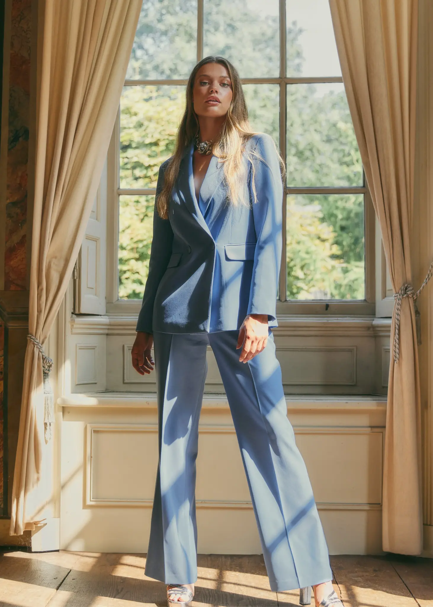 FREEBIRD Pernille pants ashleigh blue