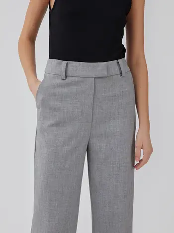 MODSTRÖM Modström Grey melange pants