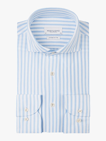 PROFUOMO Profuomo Overhemd Blue Stripe