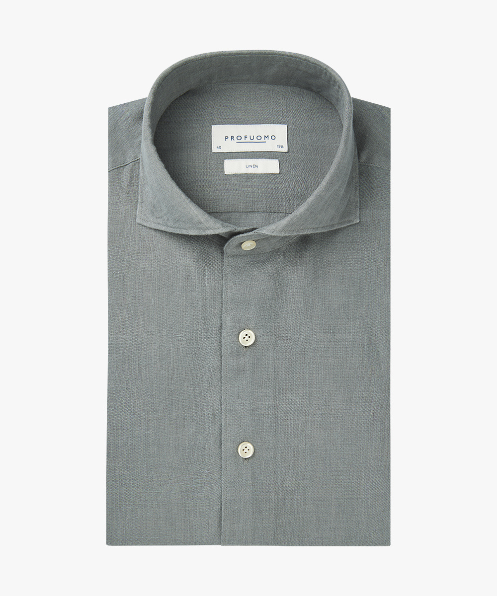 PROFUOMO Profuomo linen Green