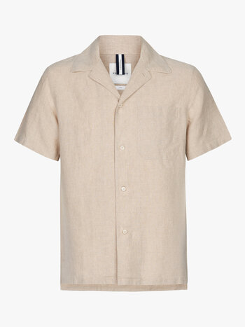 PROFUOMO Profuomo Linen Shirt Beige