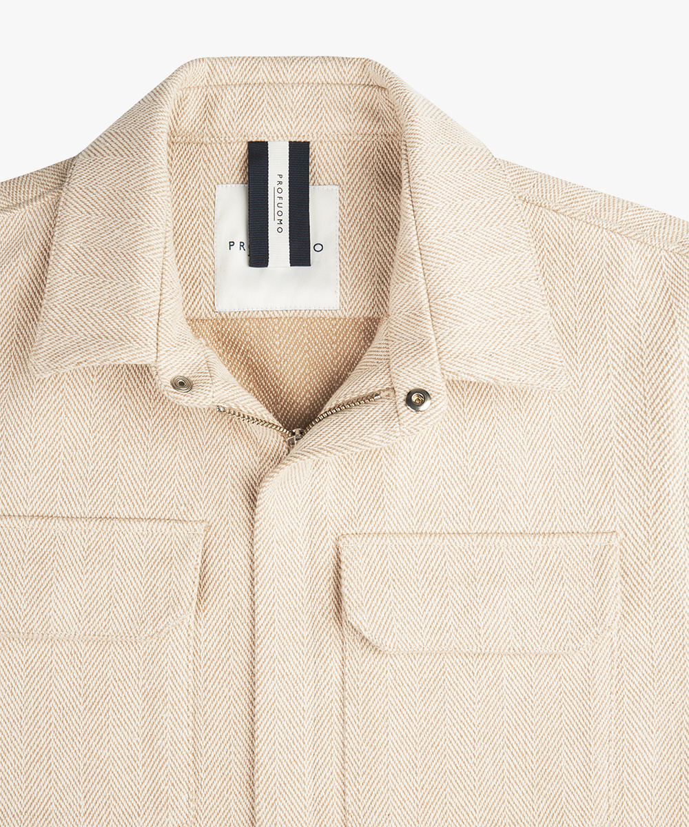 PROFUOMO Profuomo Overshirt Beige