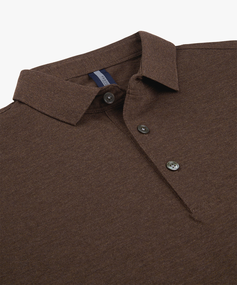 PROFUOMO Profuomo Polo Dark Brown