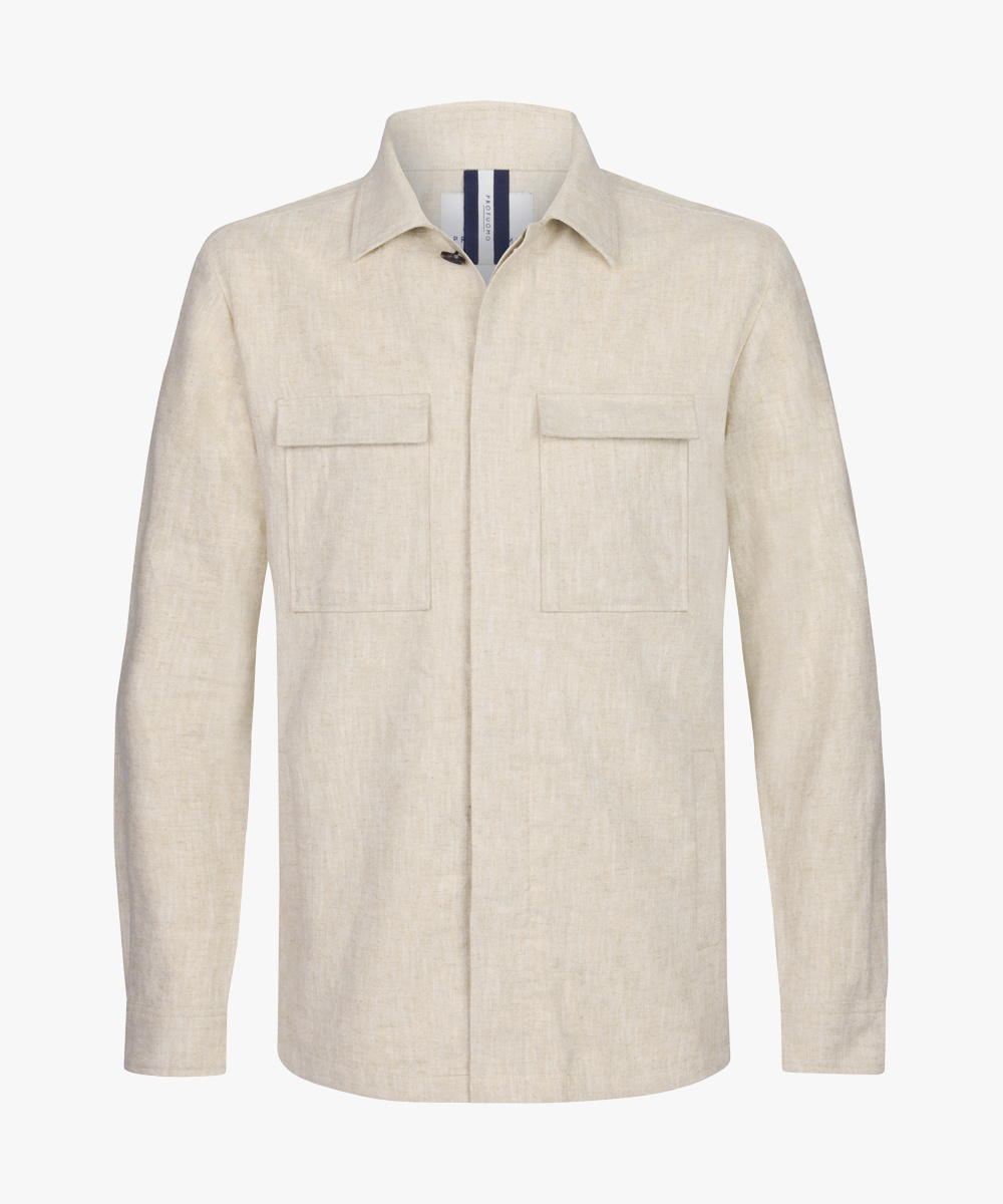 PROFUOMO Profuomo Overshirt Beige