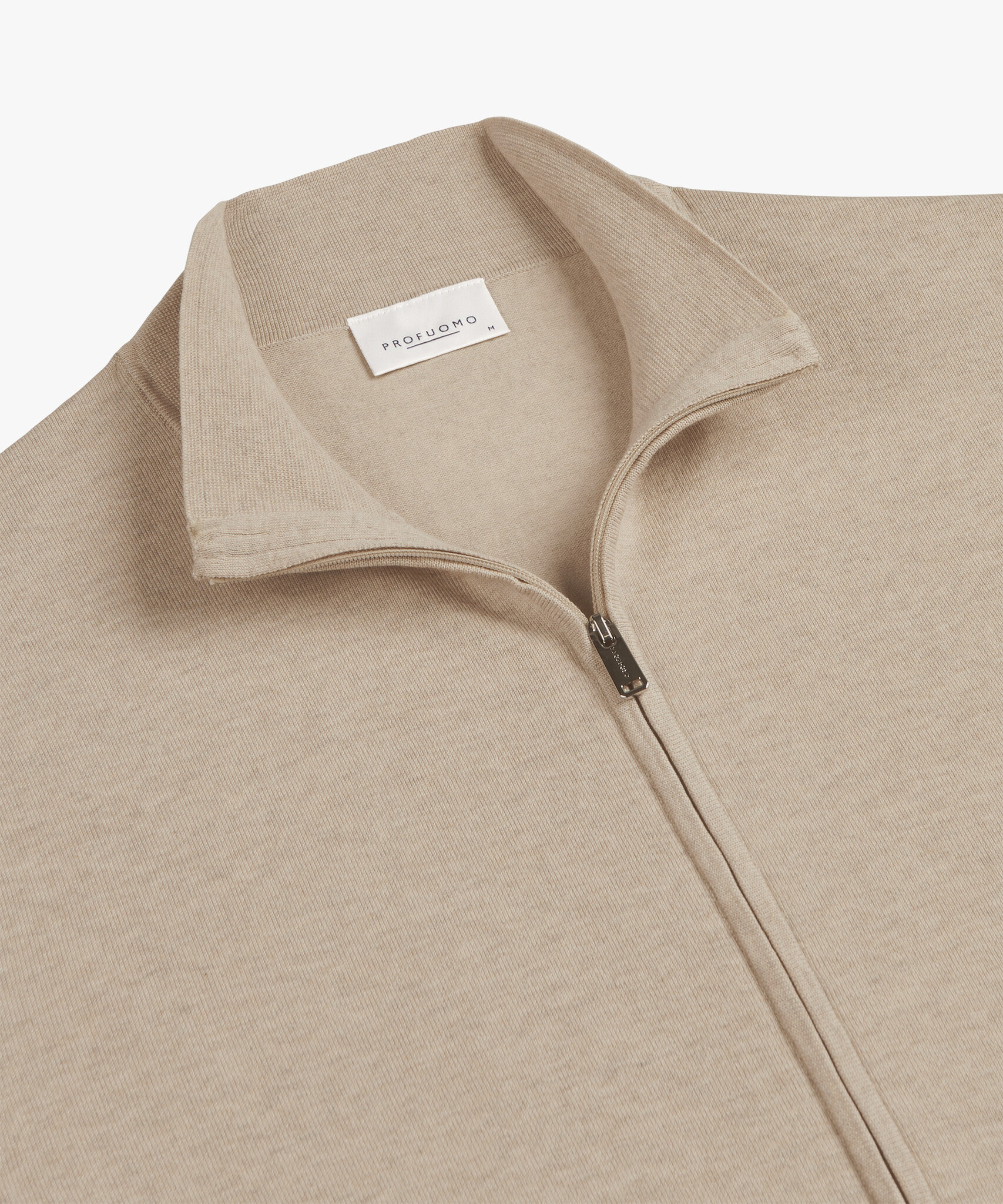 PROFUOMO Profuomo Full Zip Beige