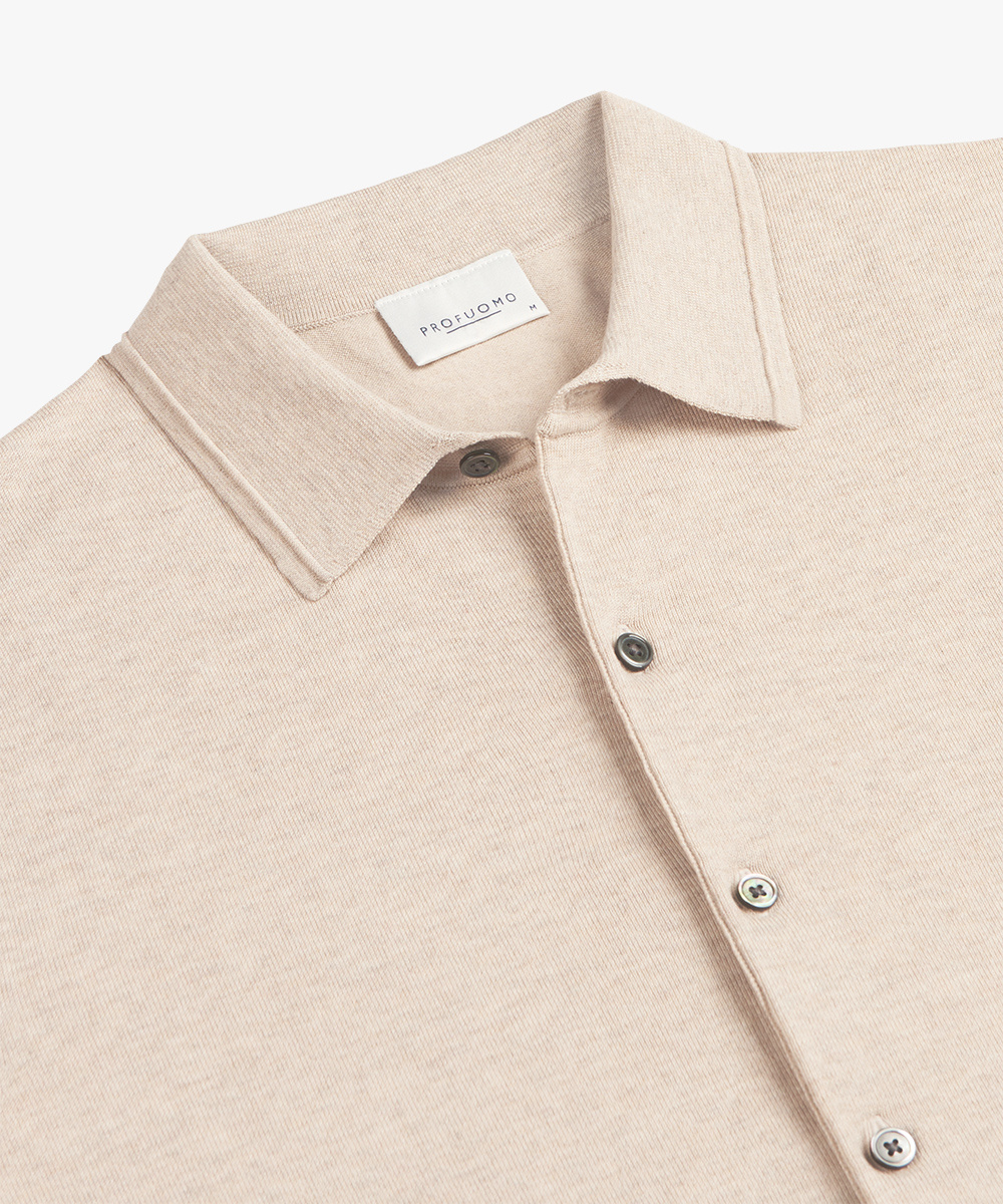 PROFUOMO Profuomo Button Vest Beige