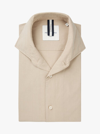 PROFUOMO Profuomo Cotten Shirt Beige