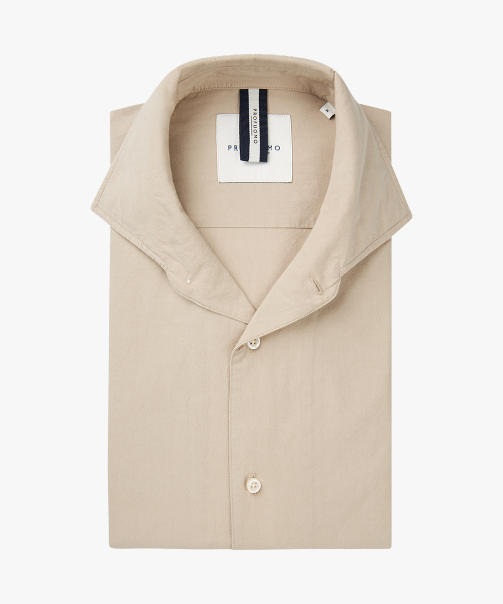 PROFUOMO Profuomo Cotten Shirt Beige