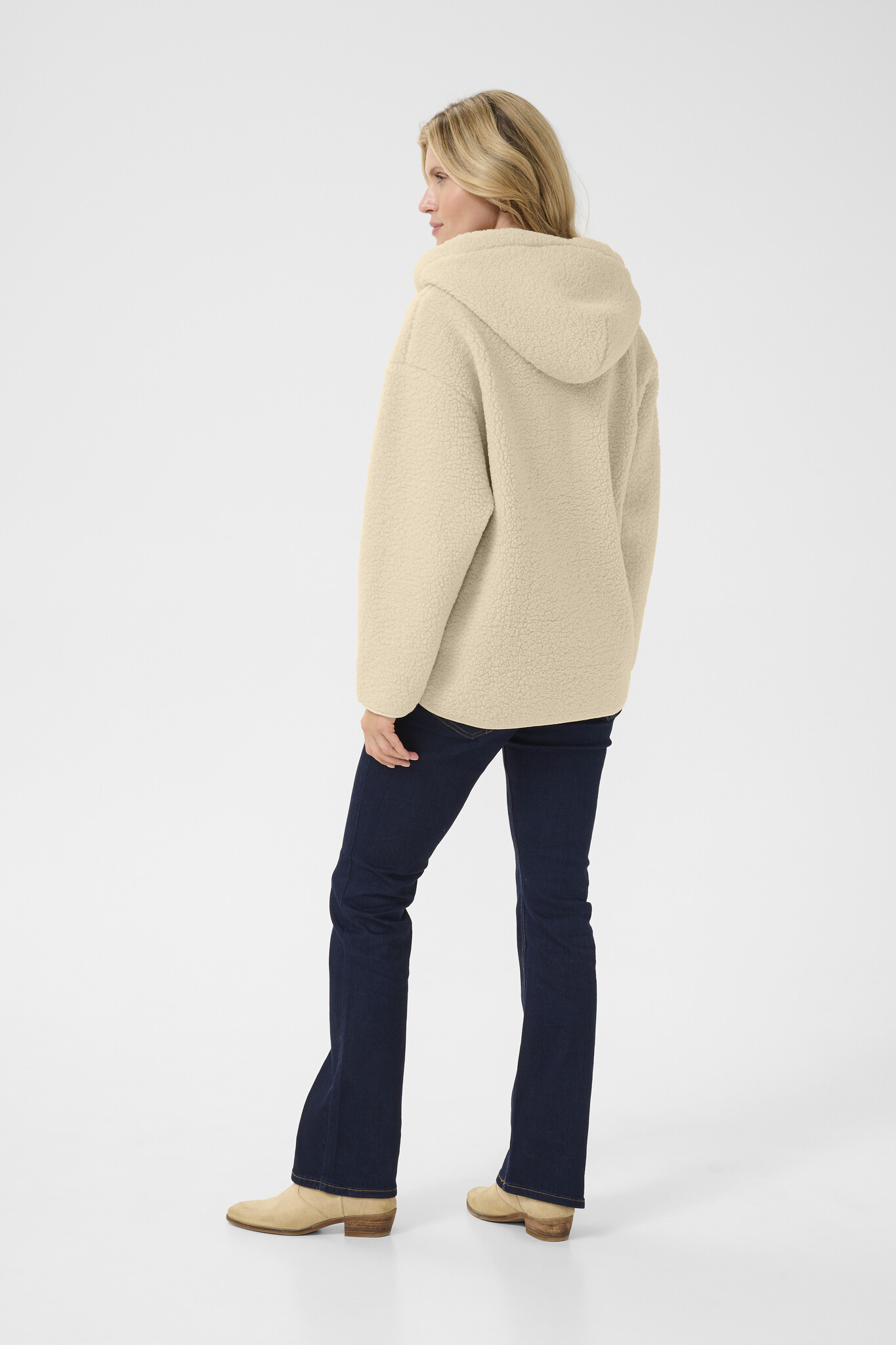 CREAM Cream Pullover Teddy