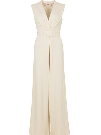 FREEBIRD Freebird Jumpsuit Off White