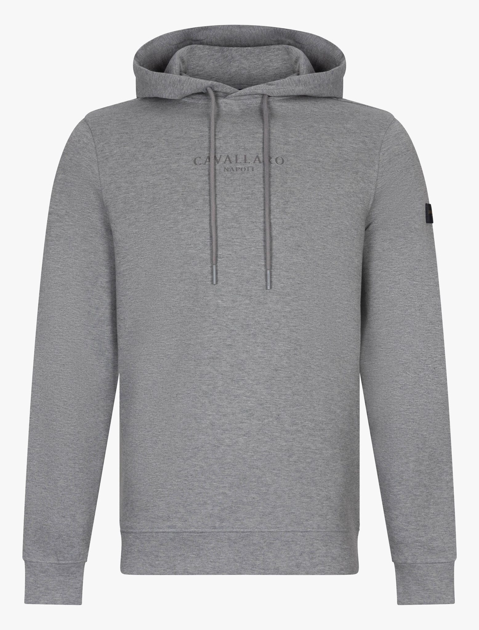 CAVALLARO Cavallaro hoodie mid grey melange