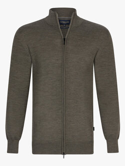 Cavallaro Napoli Cavallaro full zip mid green