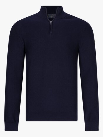 Cavallaro Napoli Cavallaro half zip dark blue