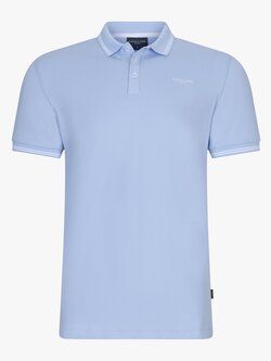 Cavallaro Napoli Cavallaro Strip polo light blue