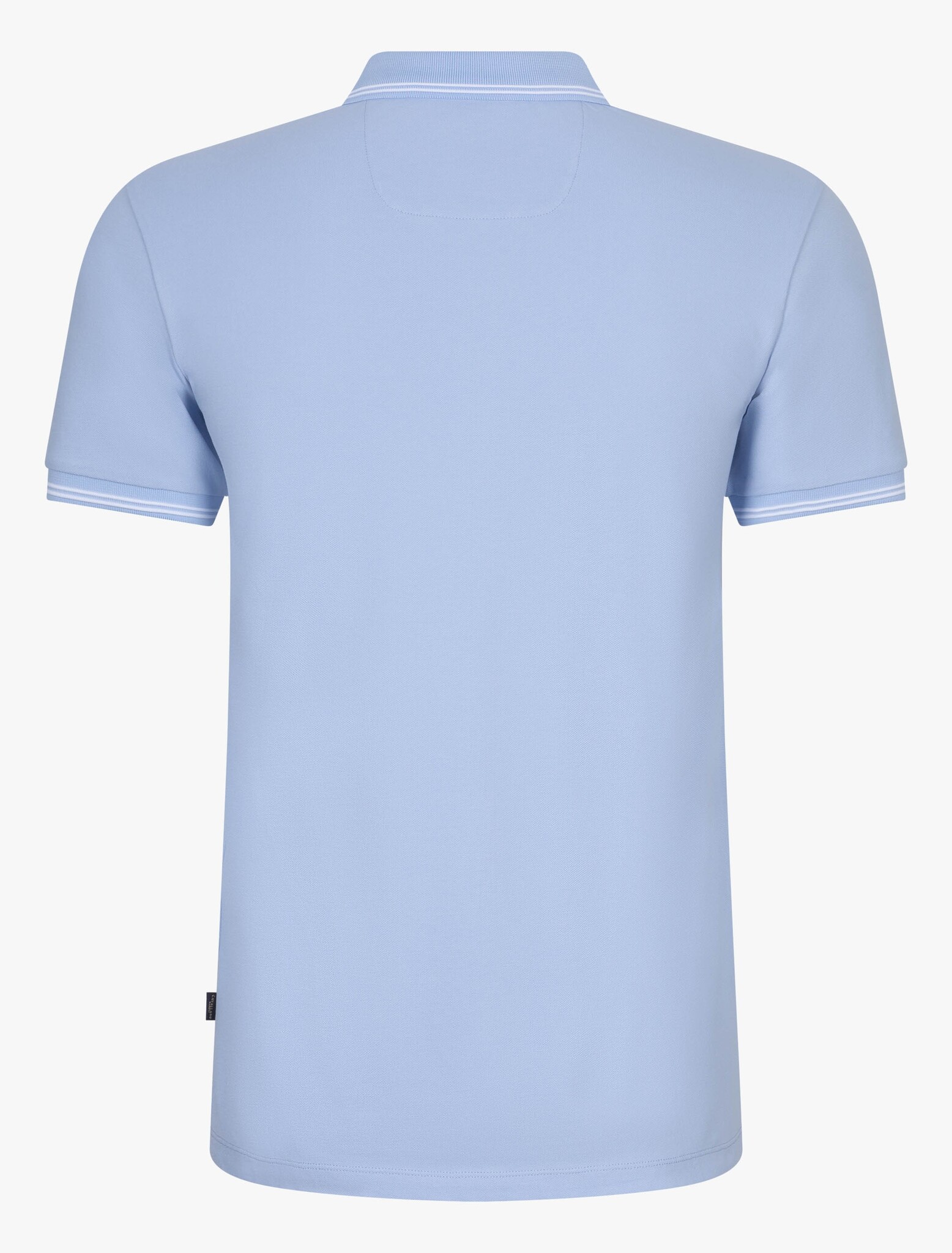 CAVALLARO Cavallaro Stripe polo light blue