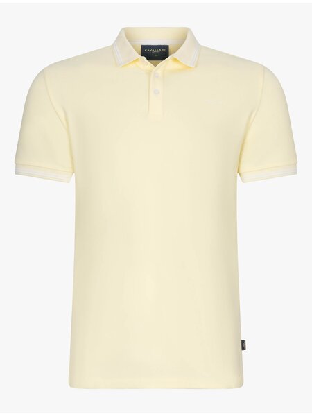 CAVALLARO Cavallaro Stripe polo light yellow