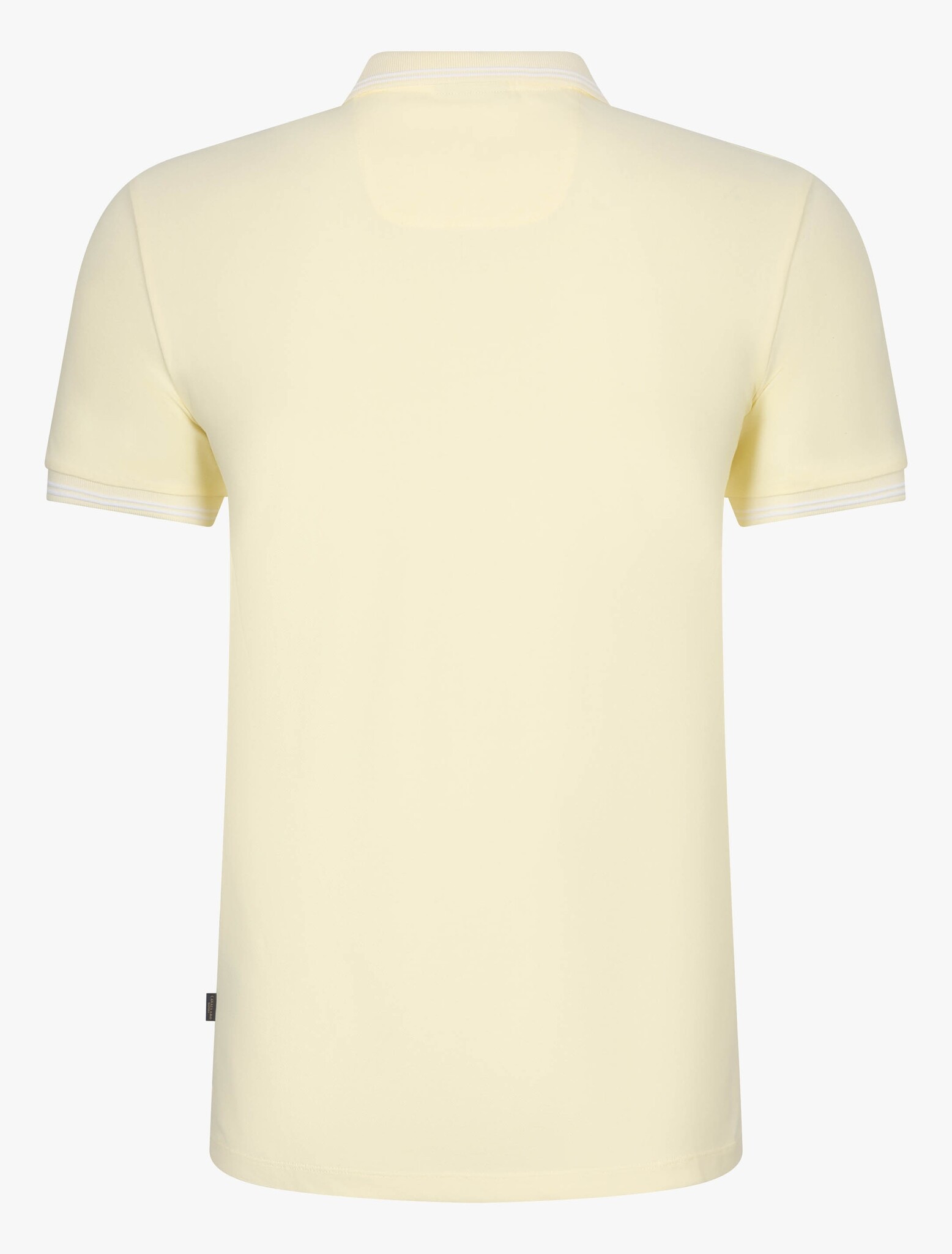 CAVALLARO Cavallaro Stripe  polo light yellow