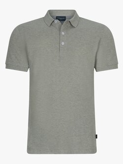 Cavallaro Napoli Cavallaro Bavone polo light green melange