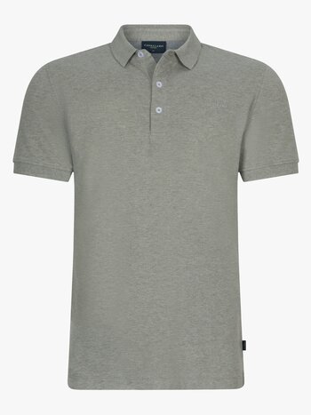 Cavallaro Napoli Cavallaro Bavone polo light green melange