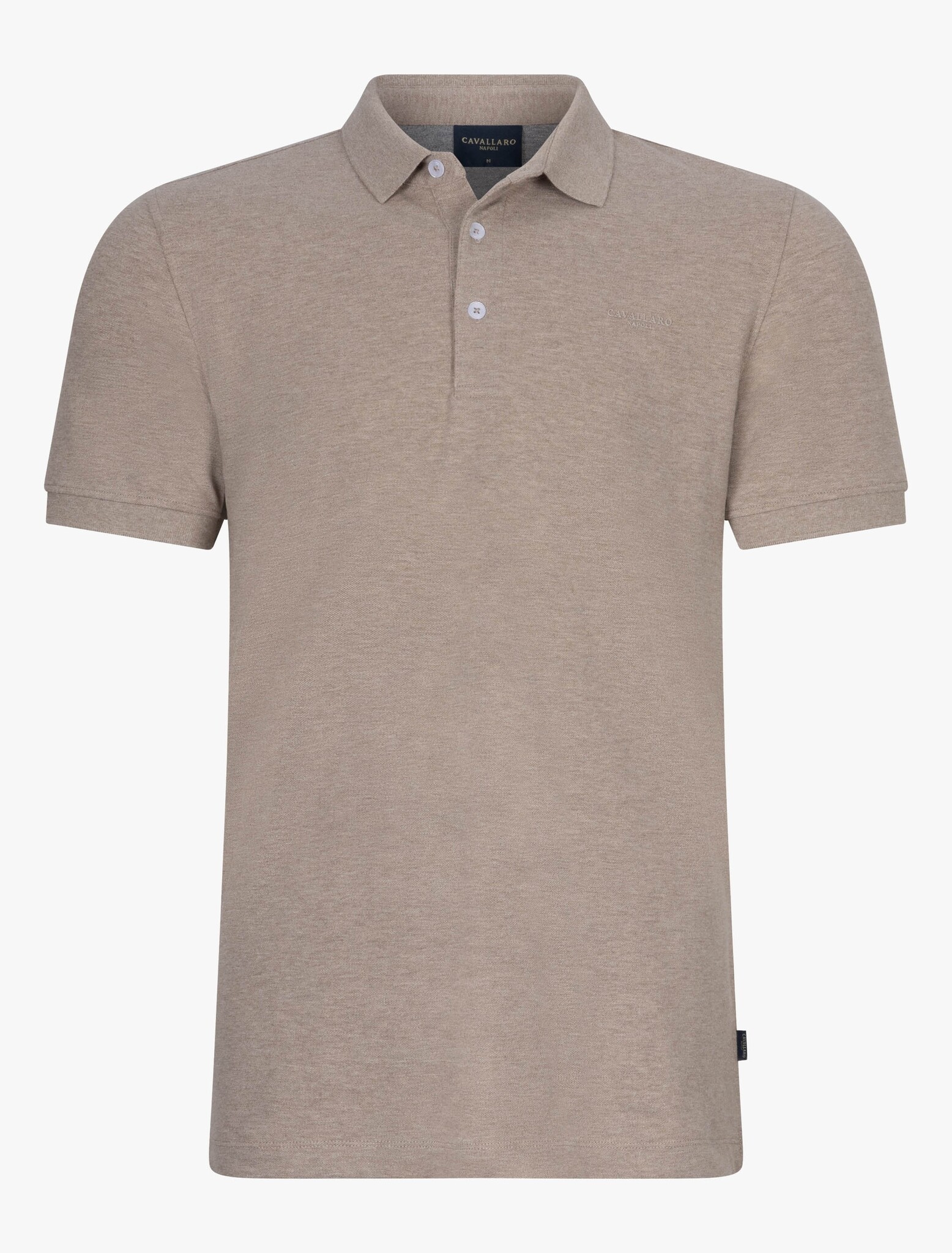 CAVALLARO Cavallaro Bavone polo sand melange