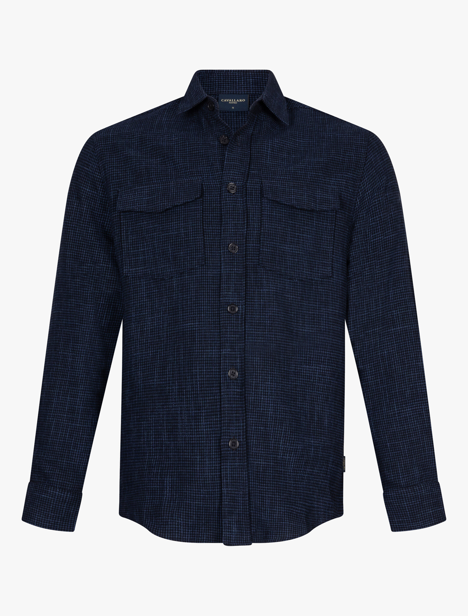 CAVALLARO Cavallaro Tristano overshirt dark blue