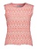 GEISHA 54011-10 Pull sleeveless coral/offwhite